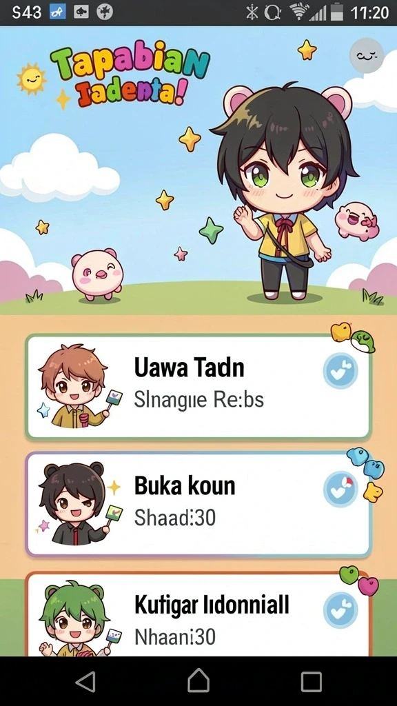 dewi11 - Berbagai pilihan karakter yang dapat dipilih dan ditingkatkan.