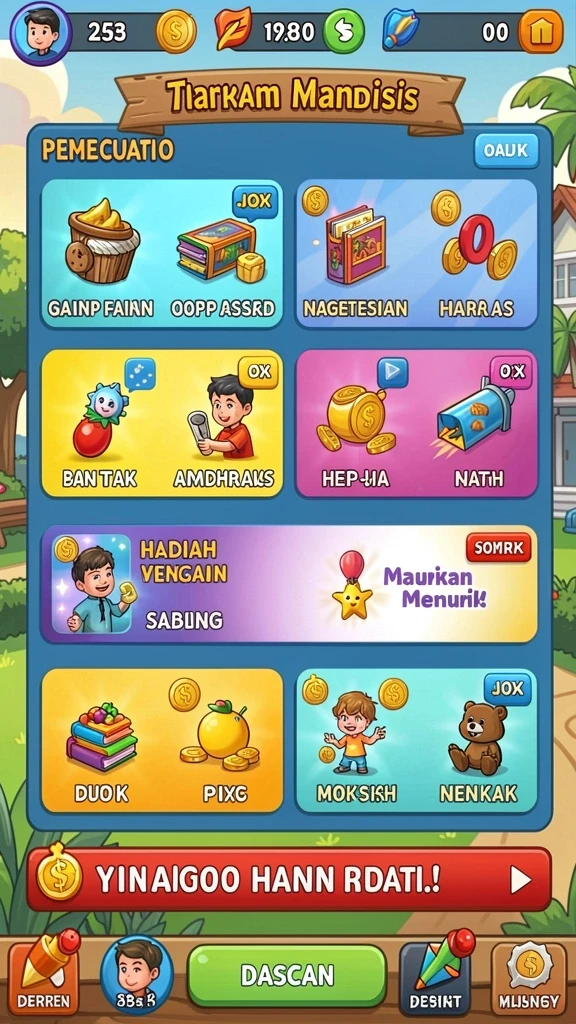 gowin789 - Tampilan antarmuka yang menarik dan mudah dinavigasi.