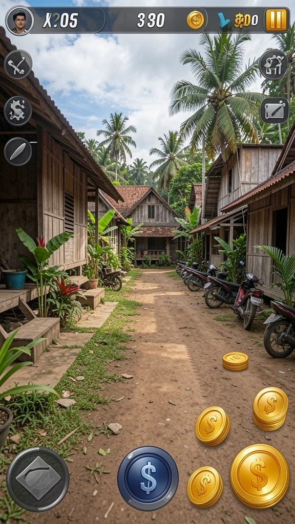 t9999 - Screenshoot momen aksi seru dalam permainan.