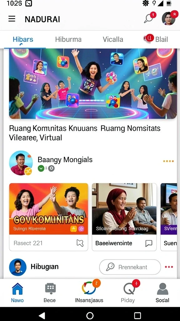yumetoto - Tampilan antarmuka yang menarik dan mudah dinavigasi.